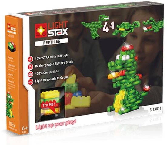 

Конструктор Light Stax Reptile V2 4в1 с Led подсветкой (LS-S13011)