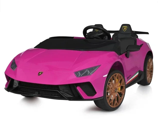 Акція на Детский электромобиль Bambi Racer Lamborghini розовый (M 5020EBLR-8(24V)) від Stylus