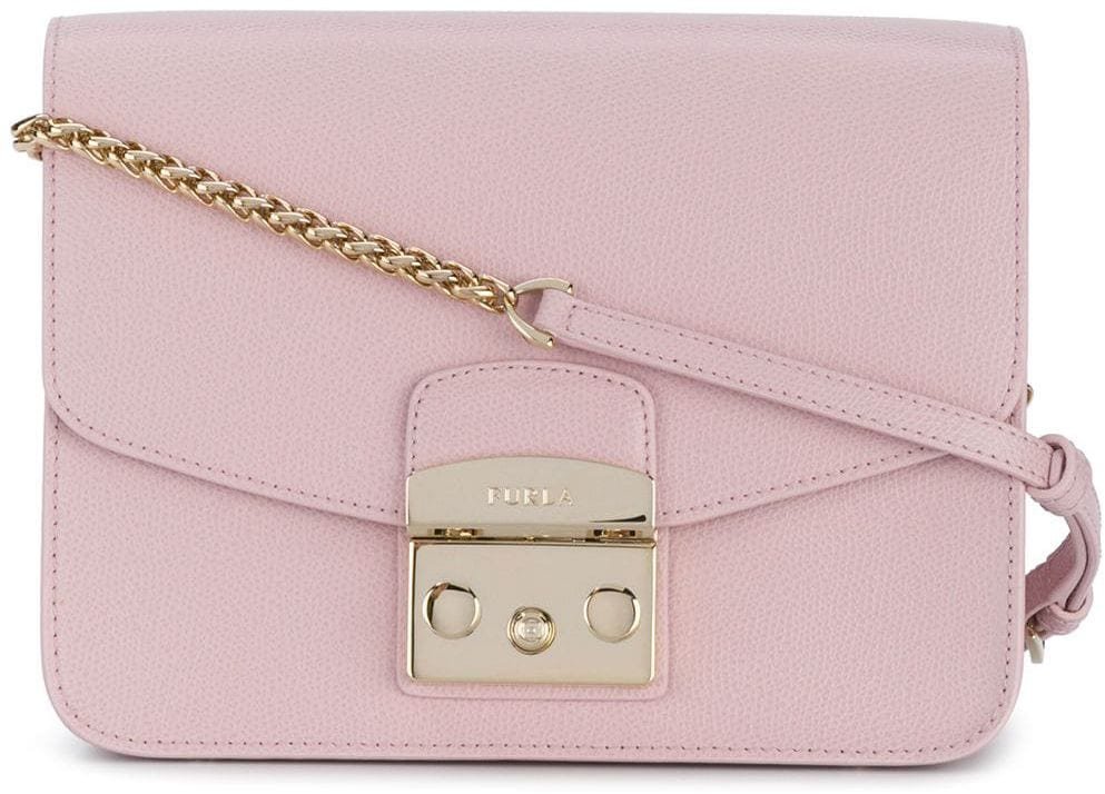 

Женская сумка кросс боди Furla Metropolis S розовая (962700)