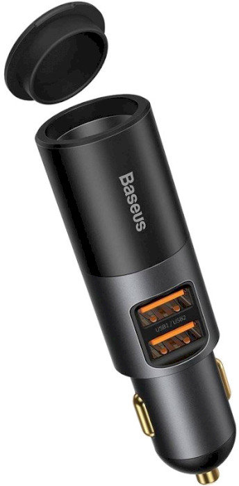 

Baseus Car Charger 2хUSB Share Together Cigarette 120W Gray (CCBT-D0G)