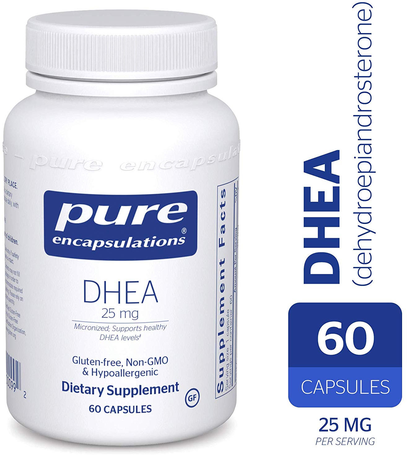

Pure Encapsulations Dhea 25 mg 60 caps ДГЕА (дегідроепіандростерон) (PE-00099)