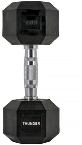 Акція на Thunder 10 кг (HEXAGONAL-DUMBBELLS-10KG) від Stylus