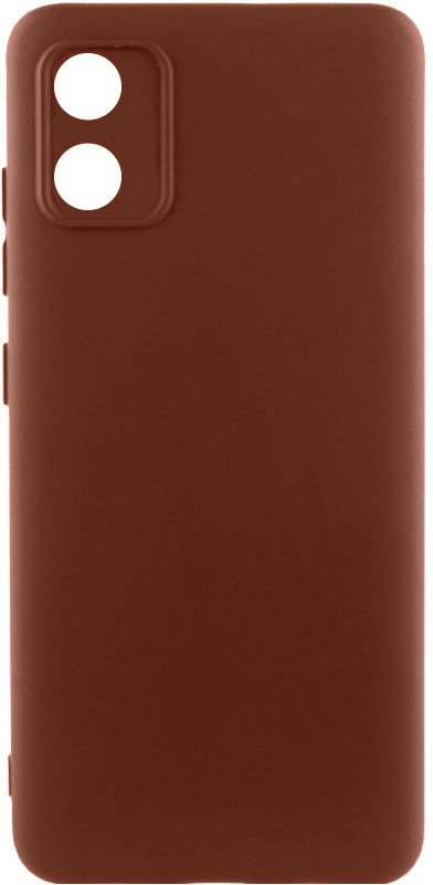 

Lakshmi Case Silicone Cover Full Camera Brown for Motorola Moto E13