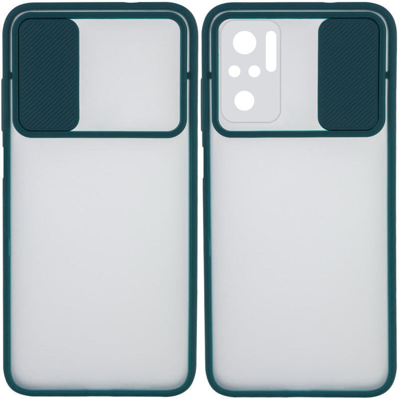 

Tpu Case Camshield Matte Green для Xiaomi Redmi Note 10 / Note 10s