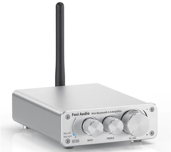 

Fosi Audio BT10A White + Блок живлення 19V
