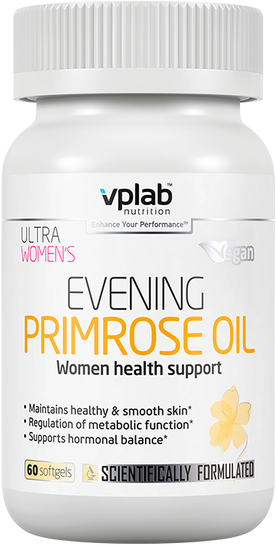 Акція на VPLab Ultra Wome's Evening Primrose oil Жирні кислоти для жінок 60 капсул від Y.UA