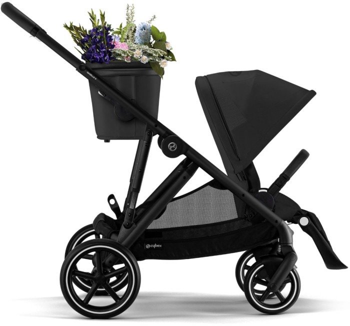 Акція на Прогулочная коляска Cybex Gazelle S Blk Moon Black (522002703) від Stylus