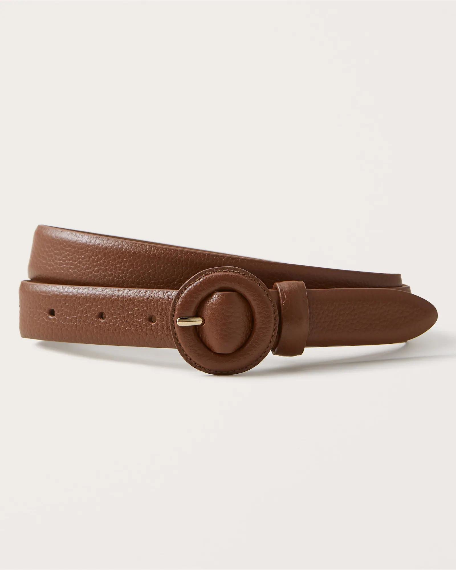 

Женский ремень Abercrombie & Fitch M/L коричневый (AF8555W)