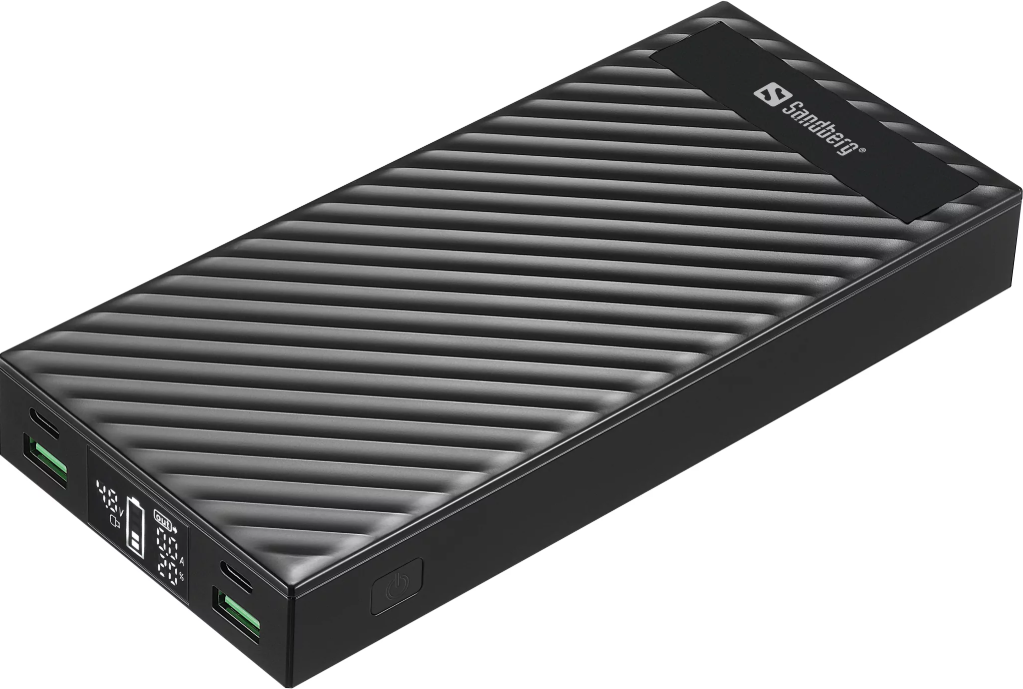 Акція на Sandberg Power Bank 30000mAh Ups Mode Pd 100W Black (420-87) від Stylus