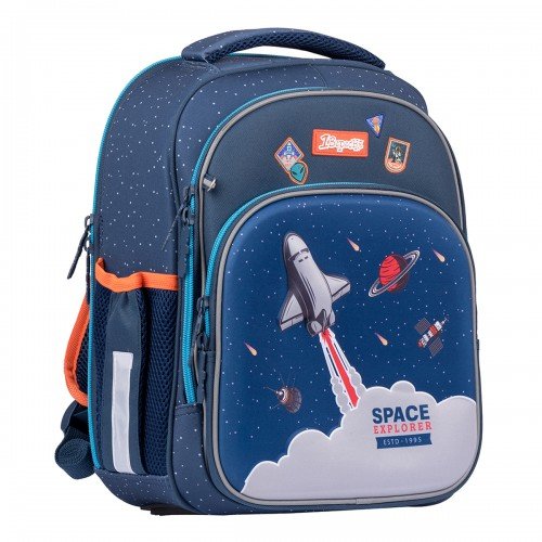 

Рюкзак шкільний 1вересня S-106 Space, синій (+552242)