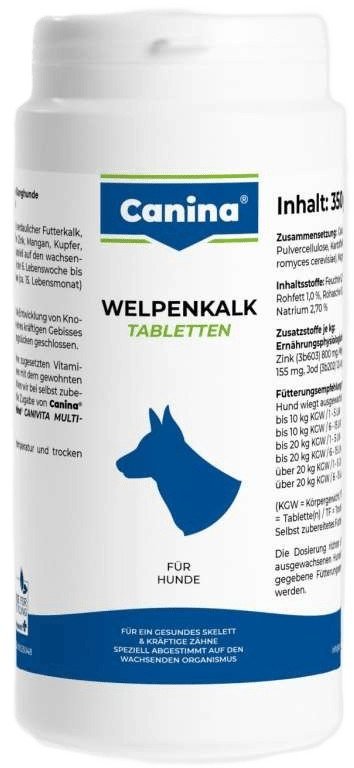 Акція на Таблетки Canina Welpenkalk для щенков 350 шт. (4027565120758) від Stylus