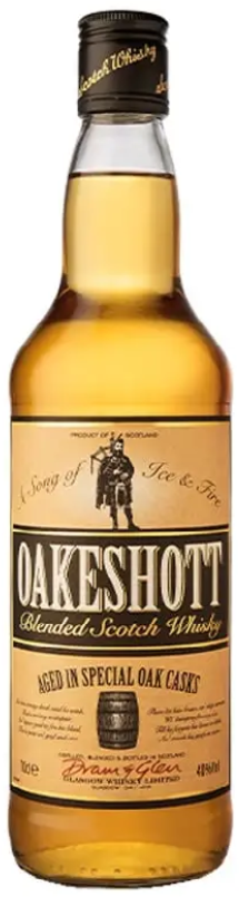 

Віскі Oakeshott Blended Scotch Whisky 40% 0.7 л (WHS5060169800533)