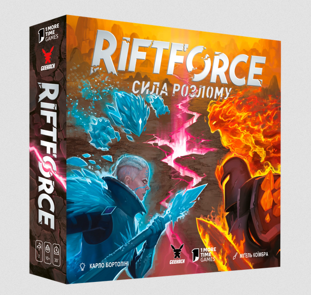 

Настольная игра Geekach Games Riftforce. Сила розлому