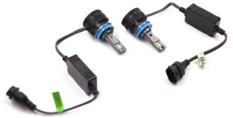 Акція на Комплект светодиодных ламп Infolight S3 H11 60W від Stylus