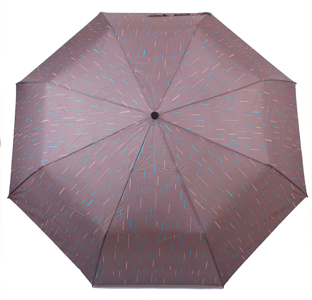 

Зонт женский механический Happy Rain серый (U42655-7)