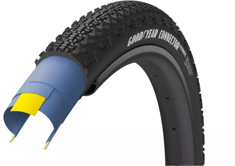 

Покрышка 700x40 (40-622) GoodYear Connector tubeless complete, folding, black, 120tpi (TIR-57-35)