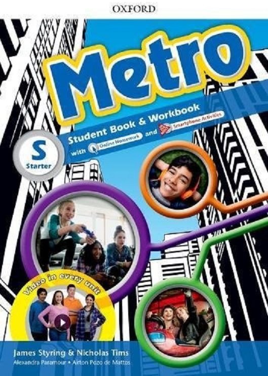 Акція на Metro Starter: Student's Book, Workbook and Online Homework від Y.UA