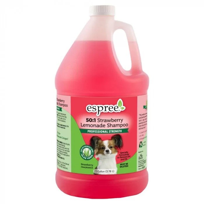 Акція на Шампунь Espree Strawberry Lemonade Shampoo полунично-лимонадний для собак 3.79 л (e00110) від Y.UA