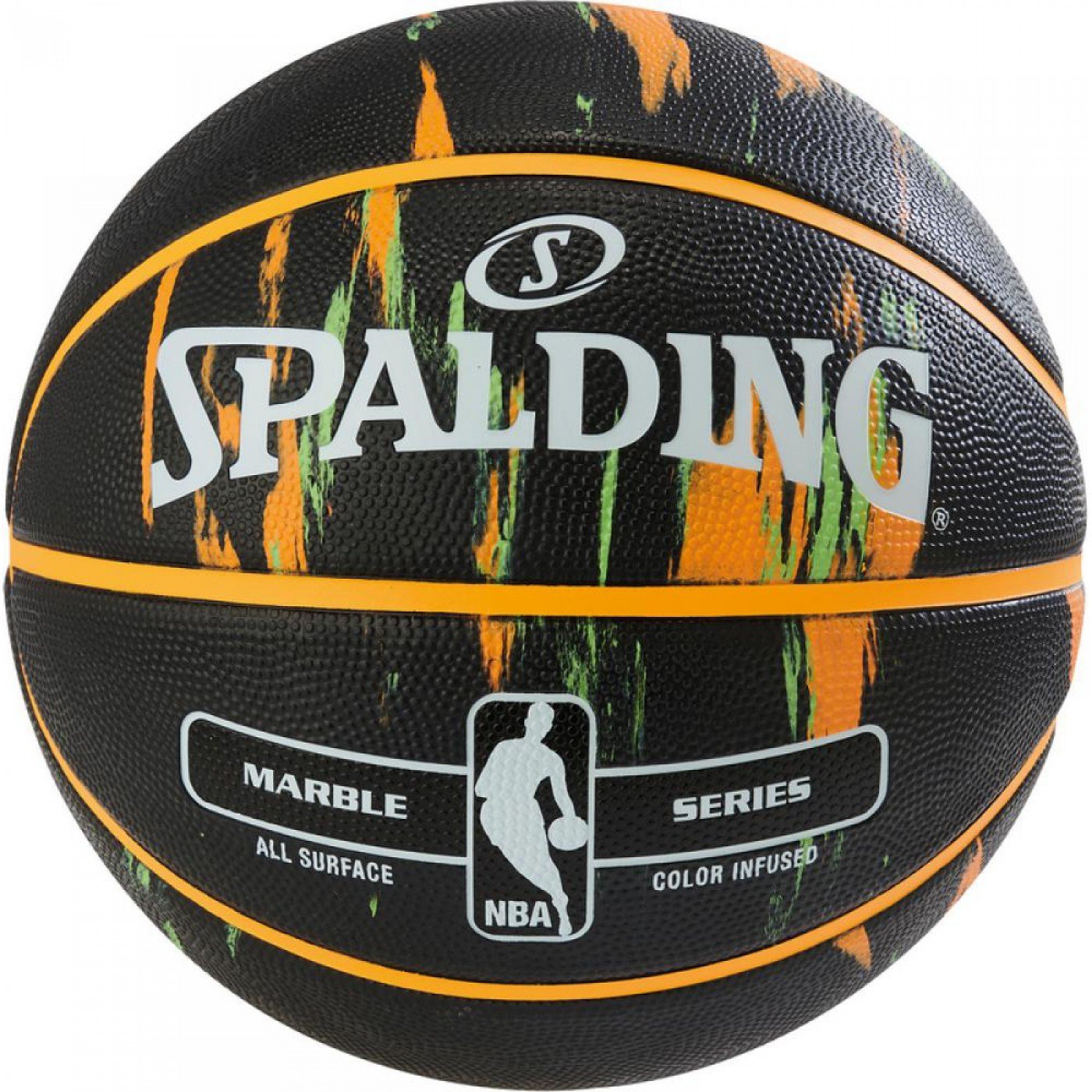 

Spalding Nba Marble Outdoor баскетбольный размер 7 черно-оранжевый (3001550100017)