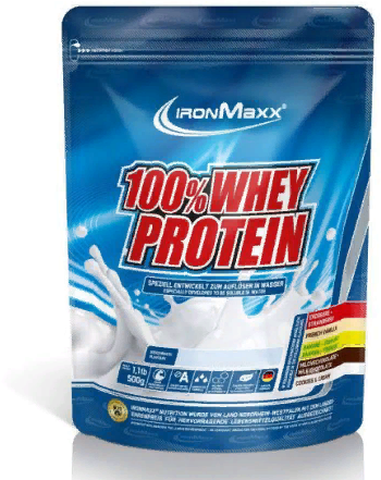 

IronMaxx 100% Whey Protein 500 g /10 servings/ Vanilla Passion Fruit