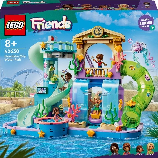 

Конструктор Lego Friends Аквапарк Хартлейк-Сіті 814 деталі (42630)