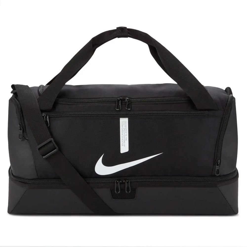 Акція на Сумка Nike Nk Acdmy Team M Hdcs черная Уни 53х30х28 см (CU8096-010) від Stylus