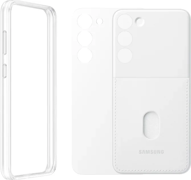 

Samsung Frame Cover White (EF-MS916CWEGRU) for Samsung S916 Galaxy S23 Plus