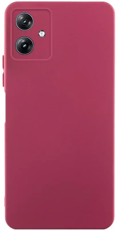 

Tpu Case Getman Liquid Silk Full Camera Marsala для Motorola G54