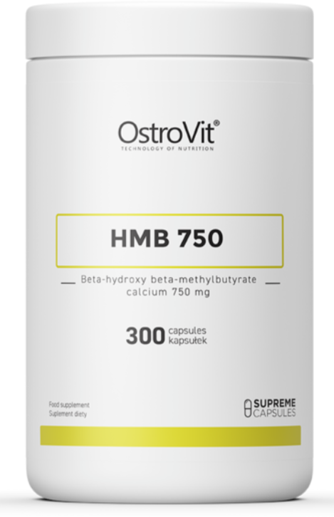 Акція на OstroVit Supreme Capsules Hmb 750 мг 300 капсул від Stylus