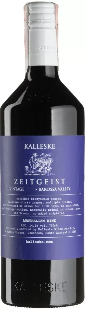 Акція на Вино Kalleske Shiraz Zeitgeist 2022 красное сухое 0.75 л (BWR4919) від Stylus