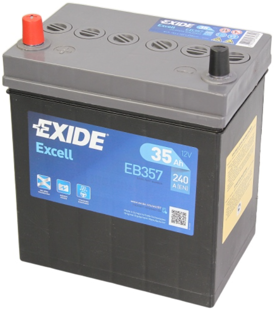 Акція на Автомобильный аккумулятор Exide 6СТ-35 Аз Excell (EB357) від Stylus