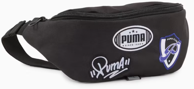 

Сумка Puma Patch Waist Bag 1.5L чорна Уні 32х12.5х9 см (090804-01)