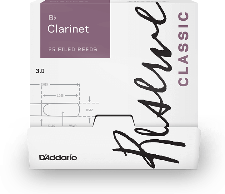 

Трости D`ADDARIO Reserve Classic - Bb Clarinet 3.0 - 25 Box