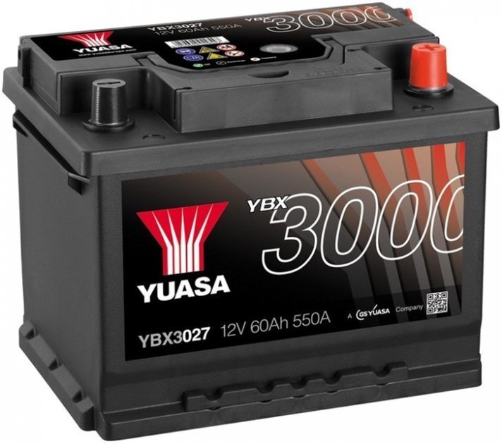 

Автомобильный аккумулятор Yuasa YBX3027