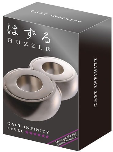 

6* Бесконечность (Huzzle Infinity) Головоломка из металла