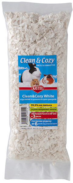 Акція на Целлюлозная подстилка для грызунов Kaytee Clean&Cozy White Белая (8.2 л) (071859946269) від Stylus