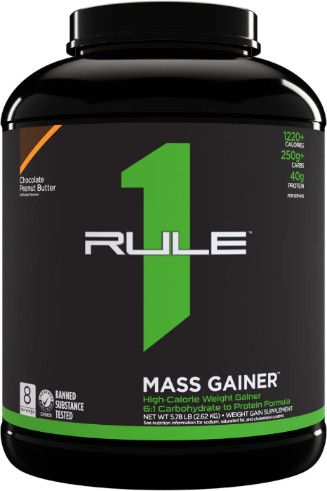 

Rule 1 Mass 2560 g / 8 servings / Chocolate - peanut butter