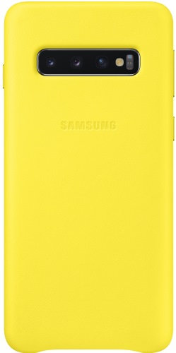 

Samsung Leather Cover Yellow (EF-VG973LYEGRU) for Samsung G973 Galaxy S10