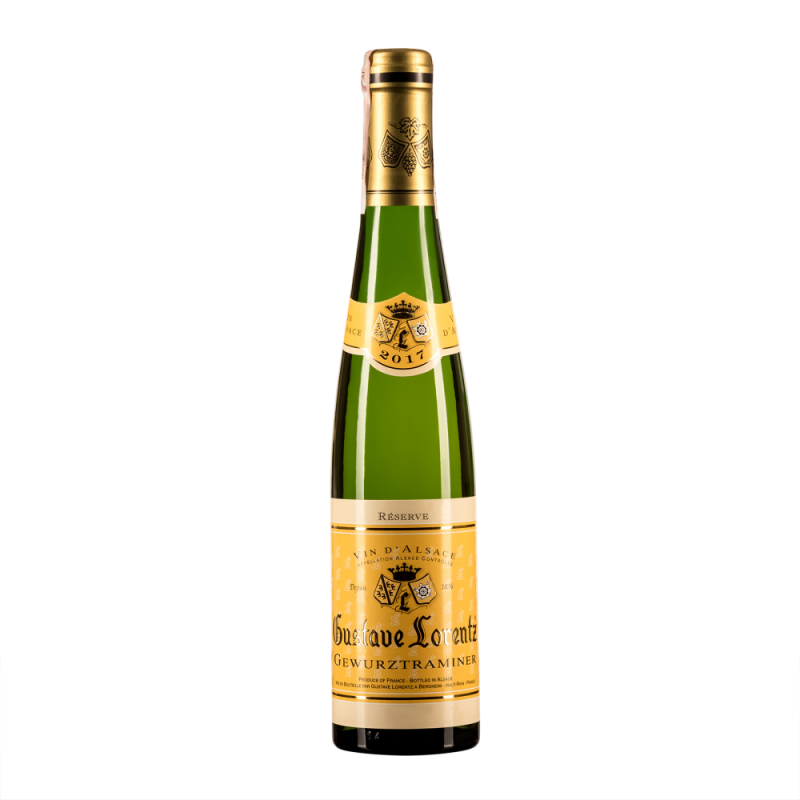 

Вино Gewurztraminer Reserve Alsace Aос Gustave Lorentz 2018 0.375л (WT4598)