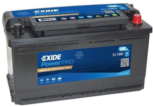 

Автомобільний акумулятор Exide 6СТ-100 АЗЕ Power Pro Agri EJ1000