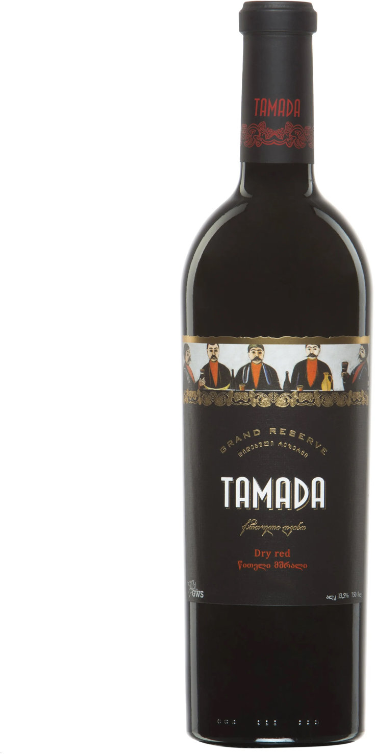 Акція на Вино Tamada Grand Reserve, красное сухое, 11-14.5% 0.75л (MAR4860004073815) від Stylus