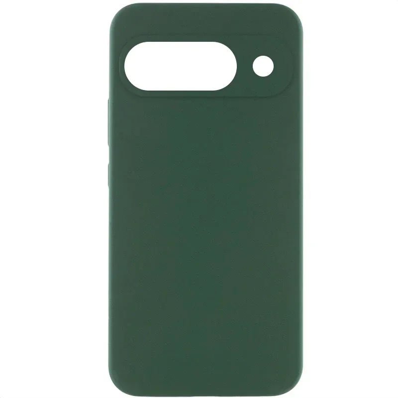 

Lakshmi Case Silicone Cover Full Camera Dark Green для Google Pixel 9a