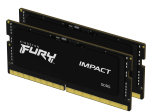 Акція на Kingston Fury 16 Gb (2x8GB) SO-DIMM DDR5 4800 MHz Impact (KF548S38IBK2-16) від Stylus