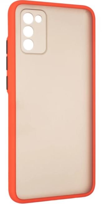 

Gelius Mat Case New with Bumper Red for Samsung A025 Galaxy A02s/M025 Galaxy M02s