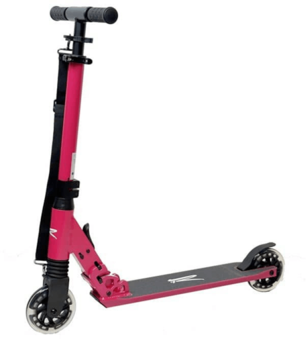 Акція на Самокат Rideoo 120 City Led Pink (SCO-75-13) від Stylus