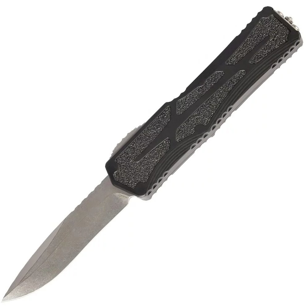 

Heretic Colossus Drop Point Stonewash black (988.00.07)
