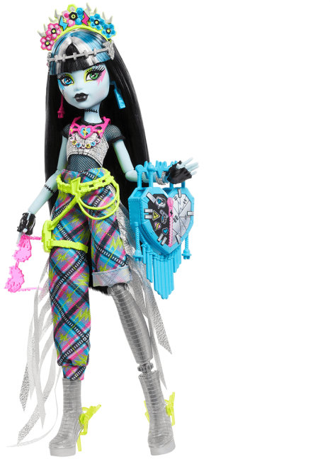 

Лялька Monster High Френкі Монстро-фестиваль (HXH79)