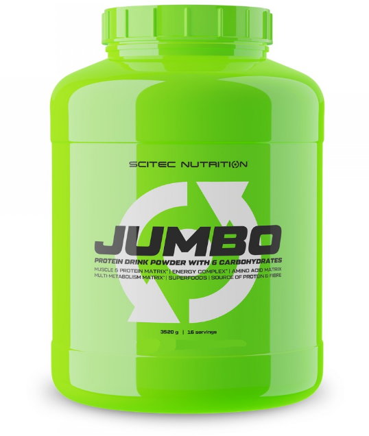 

Scitec Nutrition Jumbo New 3520 g / 16 servings / vanilla