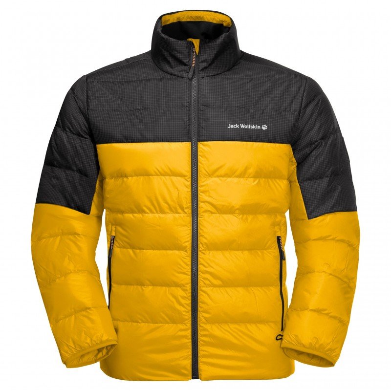 

Пуховик Jack Wolfskin Dna Tundra Jkt M 1206621-3802 54 желтый зимний с капюшоном