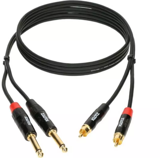 

Кабель коммутационный Klotz KT-CJ300 Minilink Pro Twin Cable Black 3 M